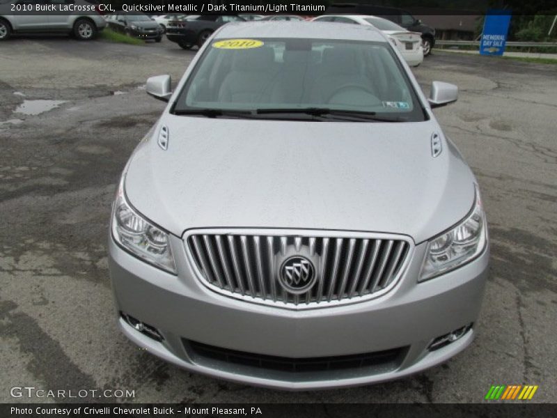 Quicksilver Metallic / Dark Titanium/Light Titanium 2010 Buick LaCrosse CXL