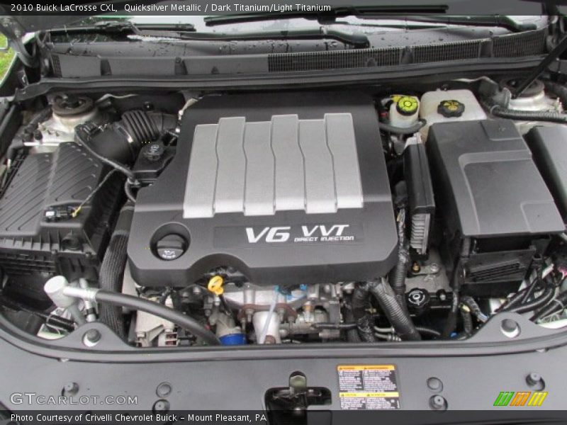 Quicksilver Metallic / Dark Titanium/Light Titanium 2010 Buick LaCrosse CXL