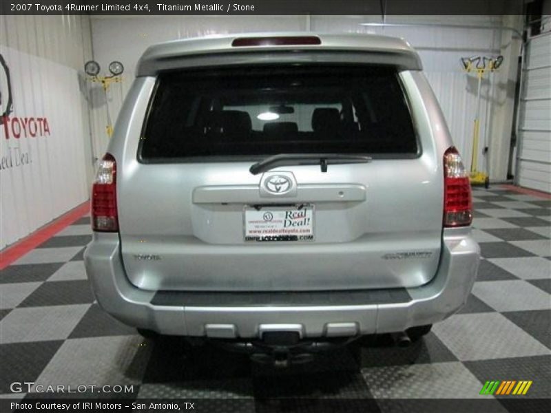 Titanium Metallic / Stone 2007 Toyota 4Runner Limited 4x4