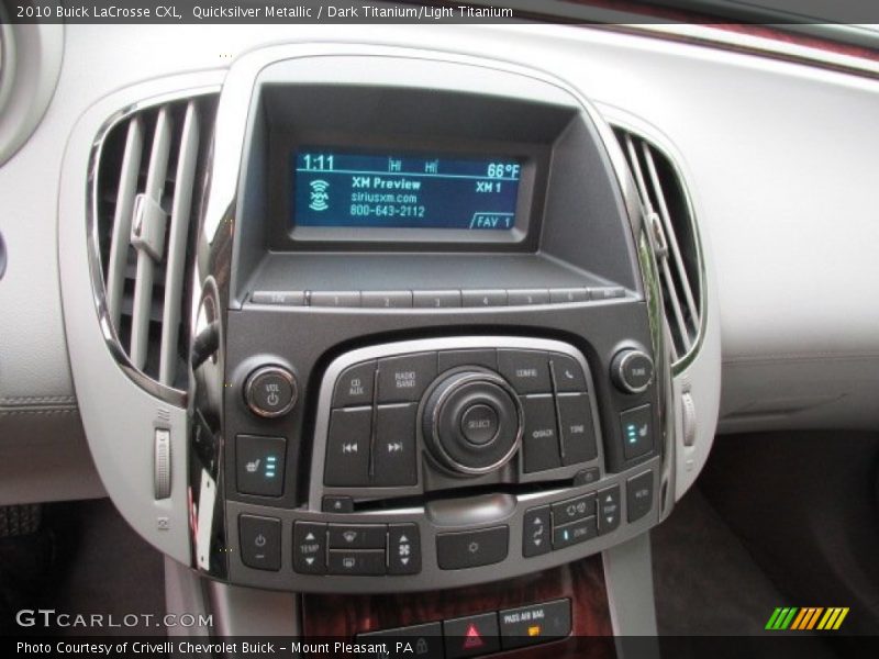 Quicksilver Metallic / Dark Titanium/Light Titanium 2010 Buick LaCrosse CXL