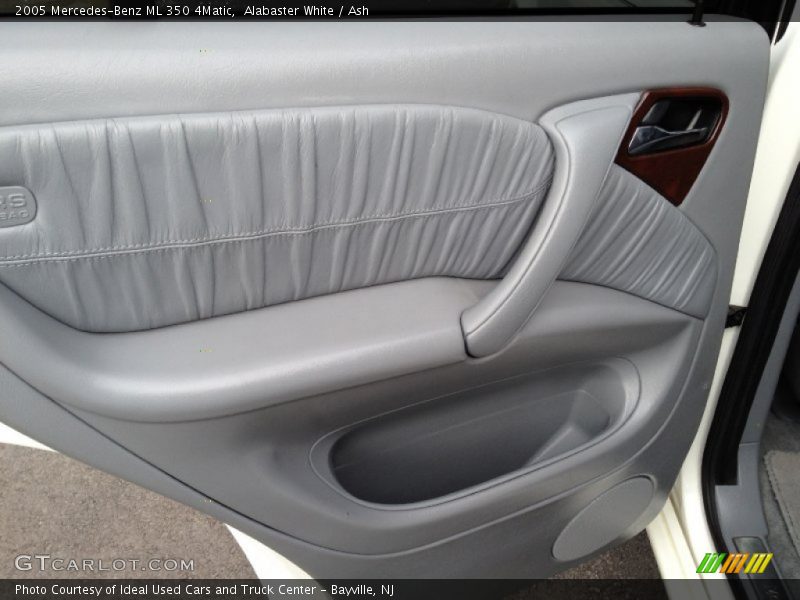 Alabaster White / Ash 2005 Mercedes-Benz ML 350 4Matic