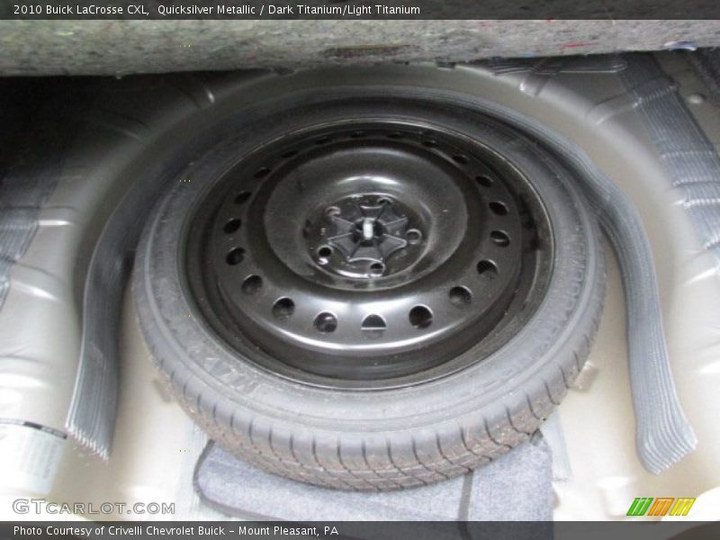 Quicksilver Metallic / Dark Titanium/Light Titanium 2010 Buick LaCrosse CXL