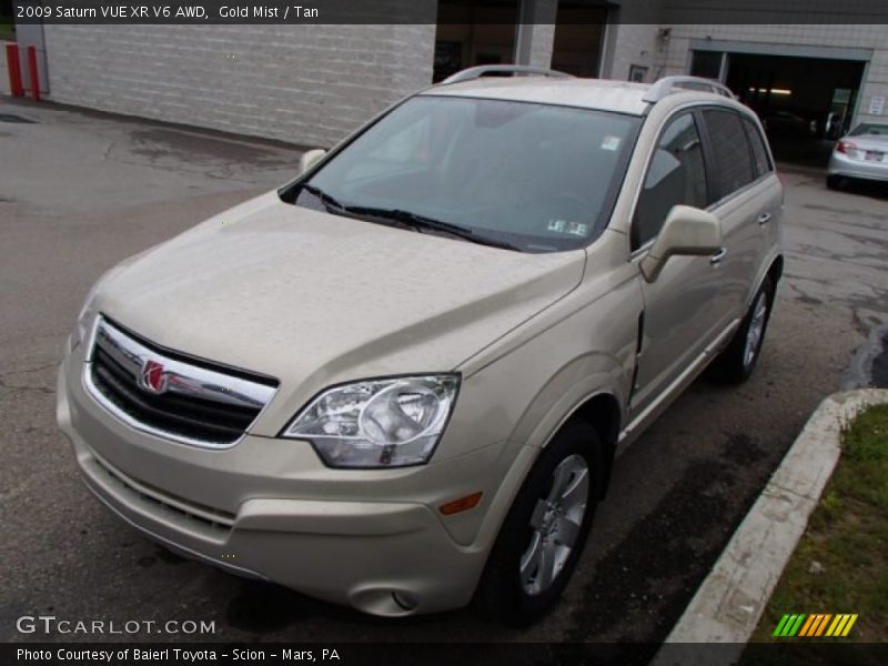 Gold Mist / Tan 2009 Saturn VUE XR V6 AWD