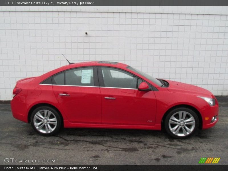 Victory Red / Jet Black 2013 Chevrolet Cruze LTZ/RS