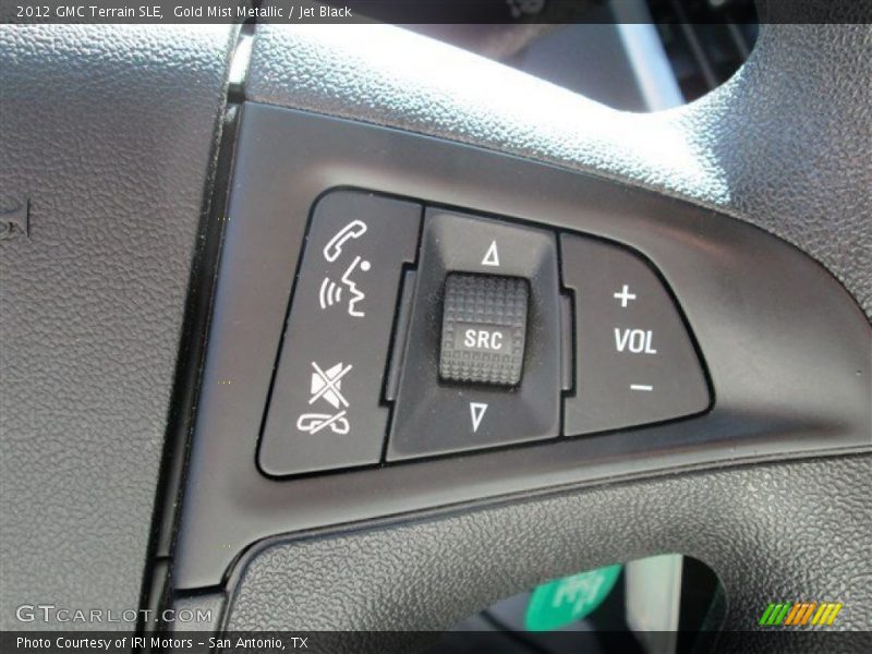 Gold Mist Metallic / Jet Black 2012 GMC Terrain SLE
