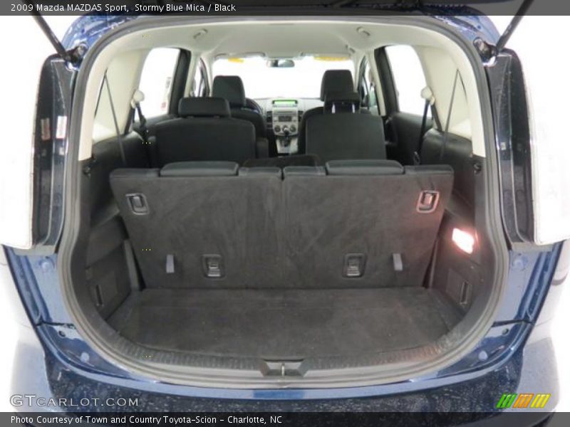 Stormy Blue Mica / Black 2009 Mazda MAZDA5 Sport