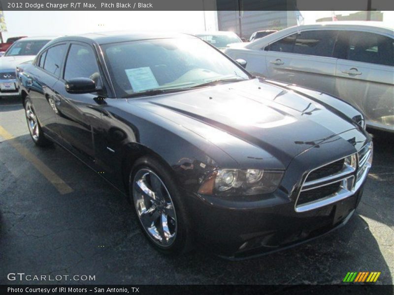 Pitch Black / Black 2012 Dodge Charger R/T Max