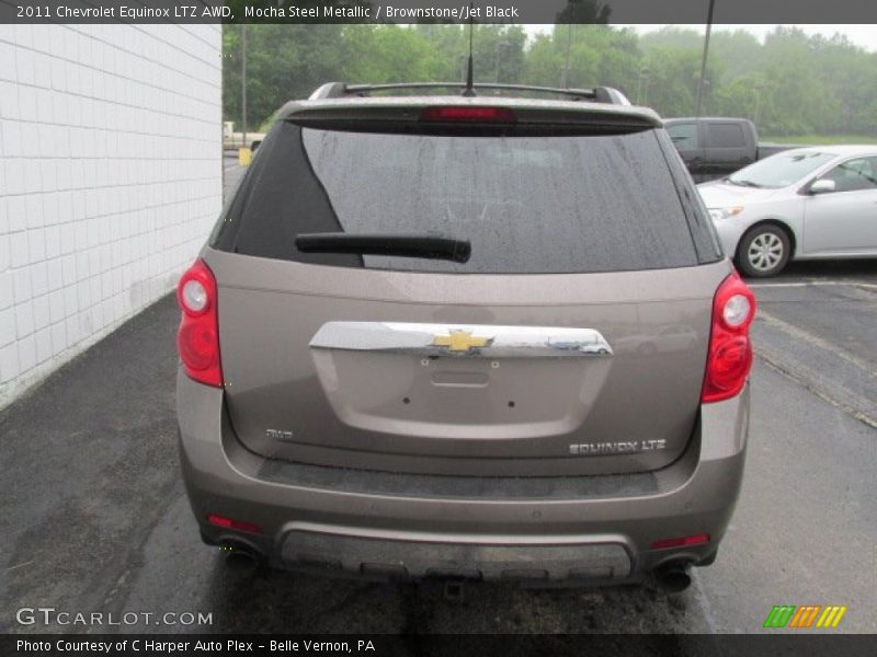 Mocha Steel Metallic / Brownstone/Jet Black 2011 Chevrolet Equinox LTZ AWD