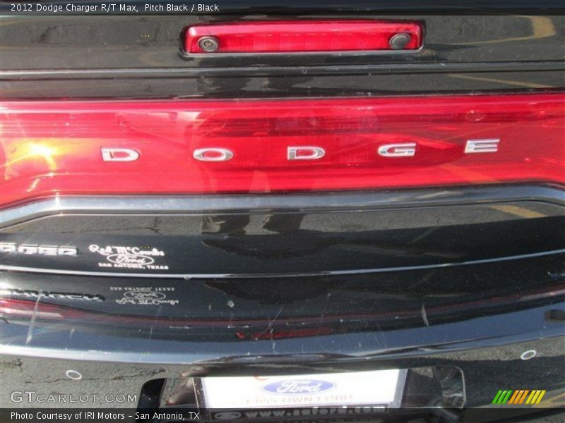 Pitch Black / Black 2012 Dodge Charger R/T Max