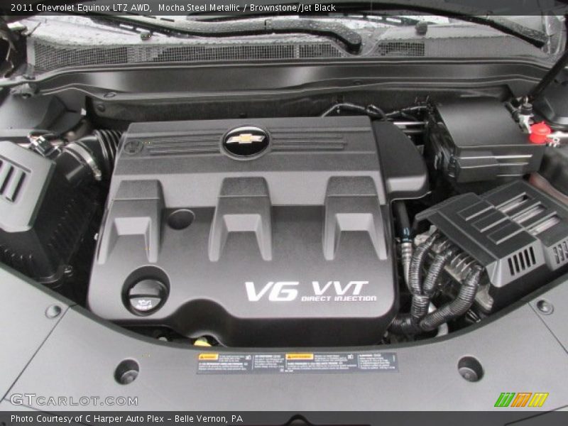 Mocha Steel Metallic / Brownstone/Jet Black 2011 Chevrolet Equinox LTZ AWD