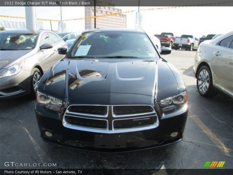 Pitch Black / Black 2012 Dodge Charger R/T Max