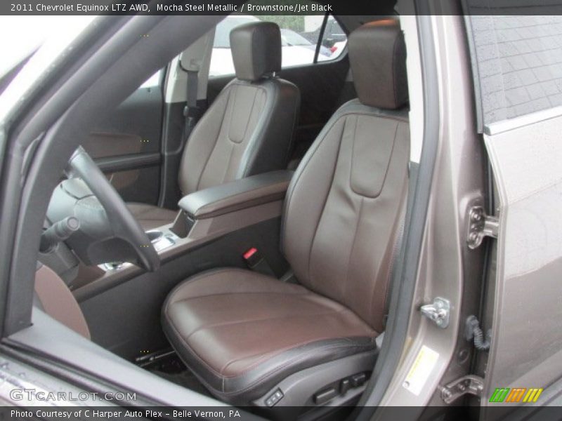 Mocha Steel Metallic / Brownstone/Jet Black 2011 Chevrolet Equinox LTZ AWD