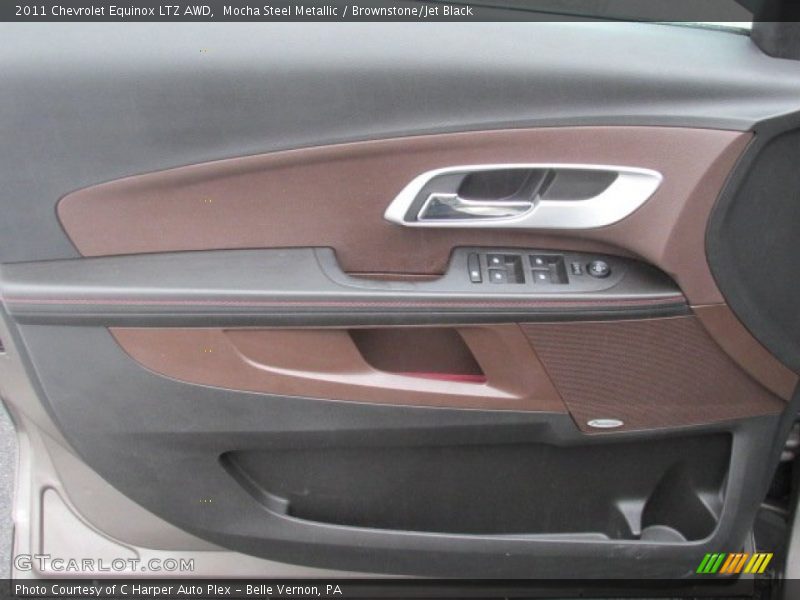 Mocha Steel Metallic / Brownstone/Jet Black 2011 Chevrolet Equinox LTZ AWD