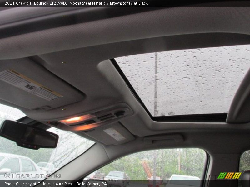 Mocha Steel Metallic / Brownstone/Jet Black 2011 Chevrolet Equinox LTZ AWD