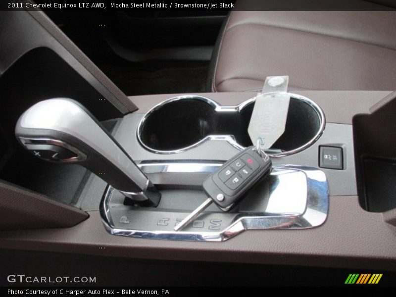 Mocha Steel Metallic / Brownstone/Jet Black 2011 Chevrolet Equinox LTZ AWD