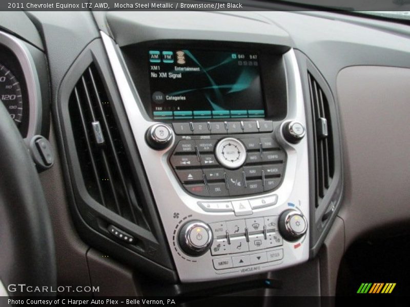Mocha Steel Metallic / Brownstone/Jet Black 2011 Chevrolet Equinox LTZ AWD
