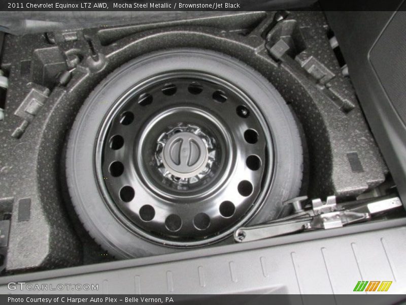 Mocha Steel Metallic / Brownstone/Jet Black 2011 Chevrolet Equinox LTZ AWD