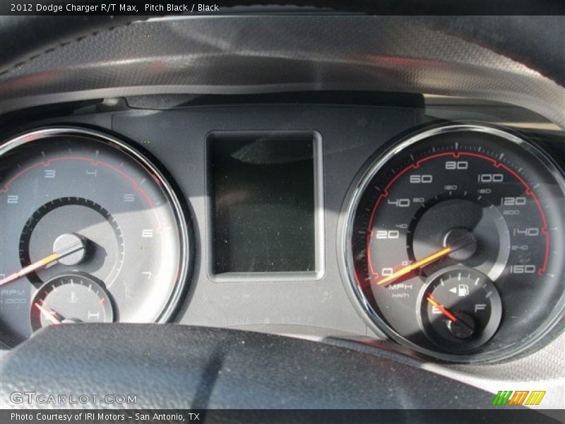 Pitch Black / Black 2012 Dodge Charger R/T Max