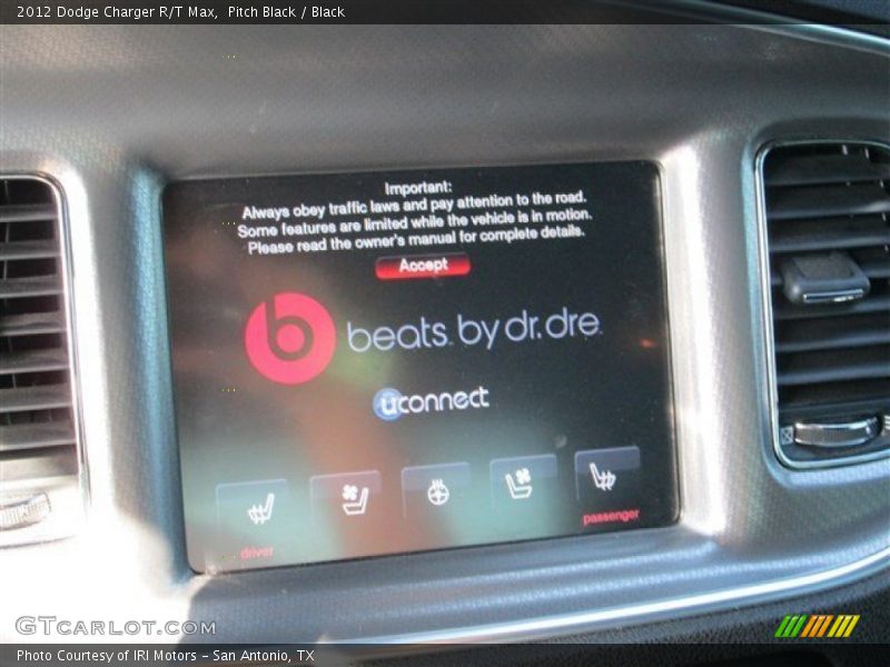 Pitch Black / Black 2012 Dodge Charger R/T Max