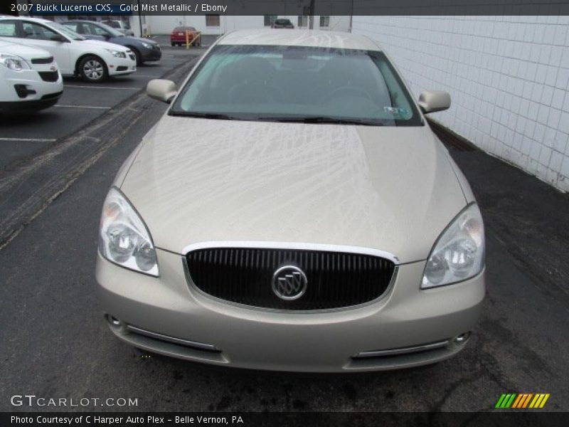 Gold Mist Metallic / Ebony 2007 Buick Lucerne CXS