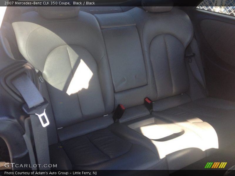 Black / Black 2007 Mercedes-Benz CLK 350 Coupe