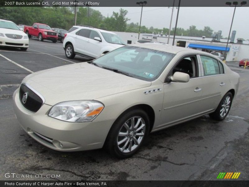 Gold Mist Metallic / Ebony 2007 Buick Lucerne CXS