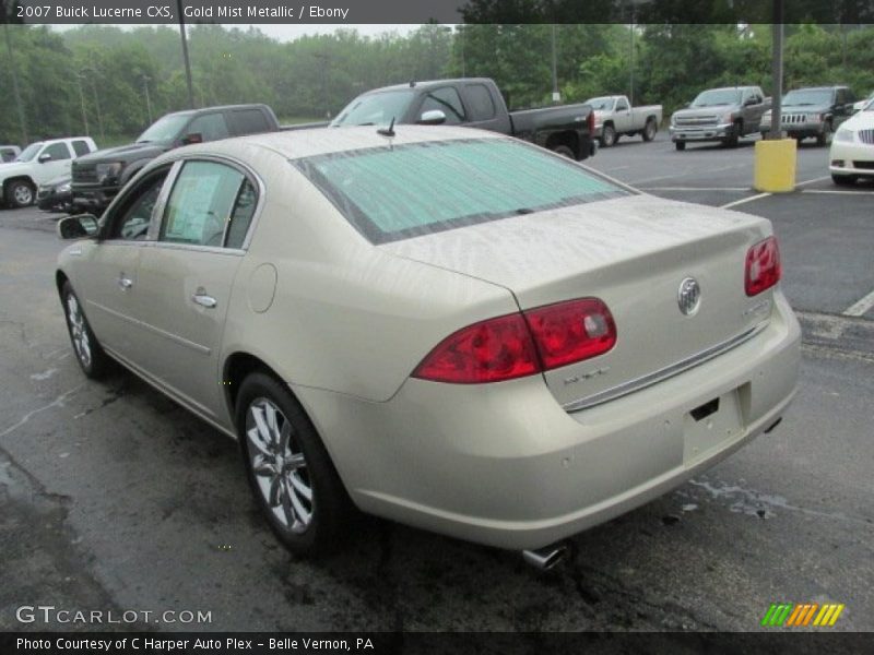 Gold Mist Metallic / Ebony 2007 Buick Lucerne CXS