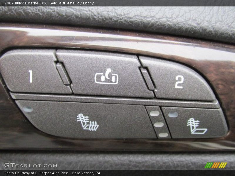 Gold Mist Metallic / Ebony 2007 Buick Lucerne CXS