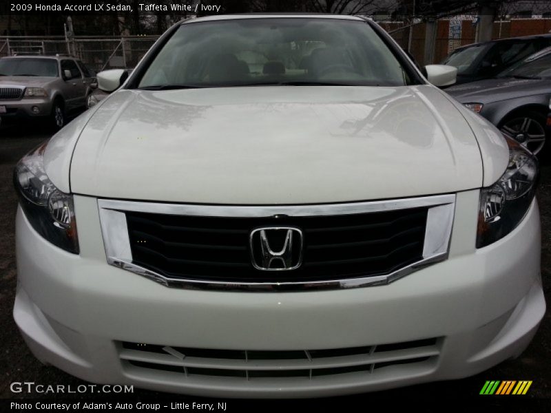 Taffeta White / Ivory 2009 Honda Accord LX Sedan