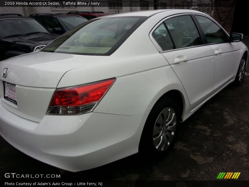 Taffeta White / Ivory 2009 Honda Accord LX Sedan