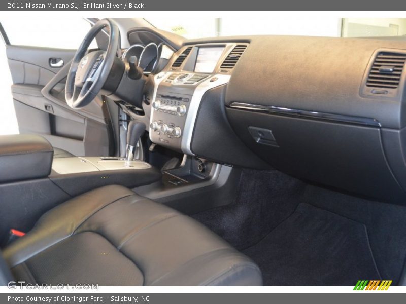 Brilliant Silver / Black 2011 Nissan Murano SL