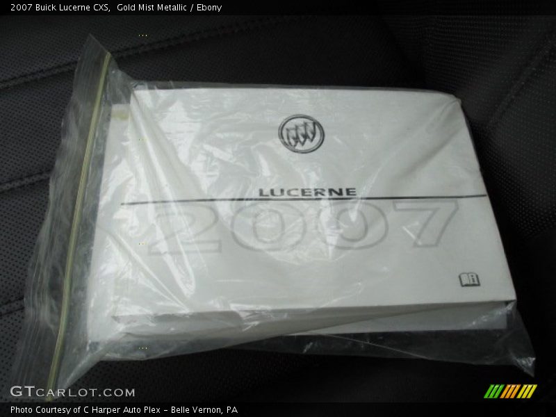 Gold Mist Metallic / Ebony 2007 Buick Lucerne CXS