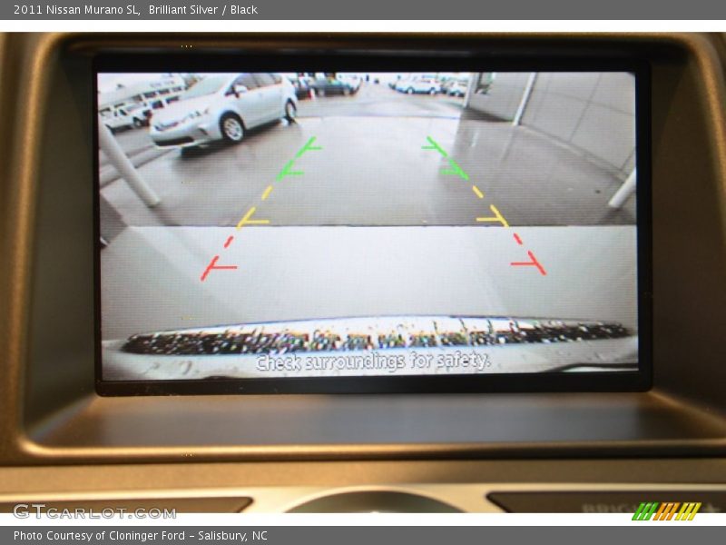 Brilliant Silver / Black 2011 Nissan Murano SL