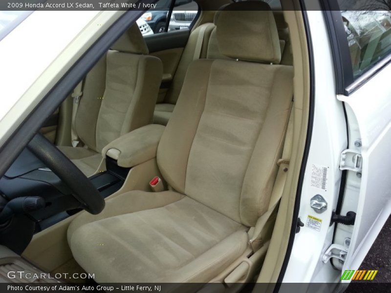 Taffeta White / Ivory 2009 Honda Accord LX Sedan