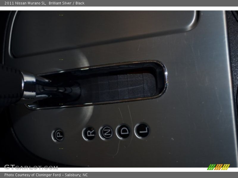 Brilliant Silver / Black 2011 Nissan Murano SL