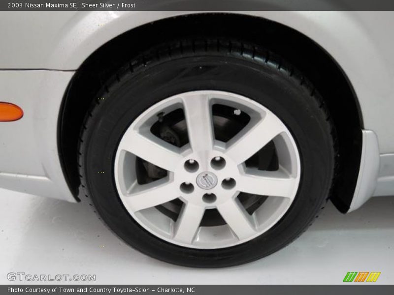 Sheer Silver / Frost 2003 Nissan Maxima SE