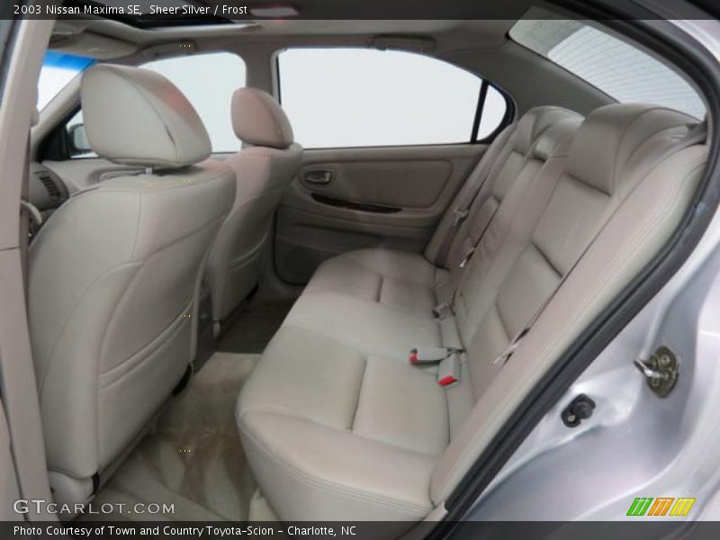 Sheer Silver / Frost 2003 Nissan Maxima SE