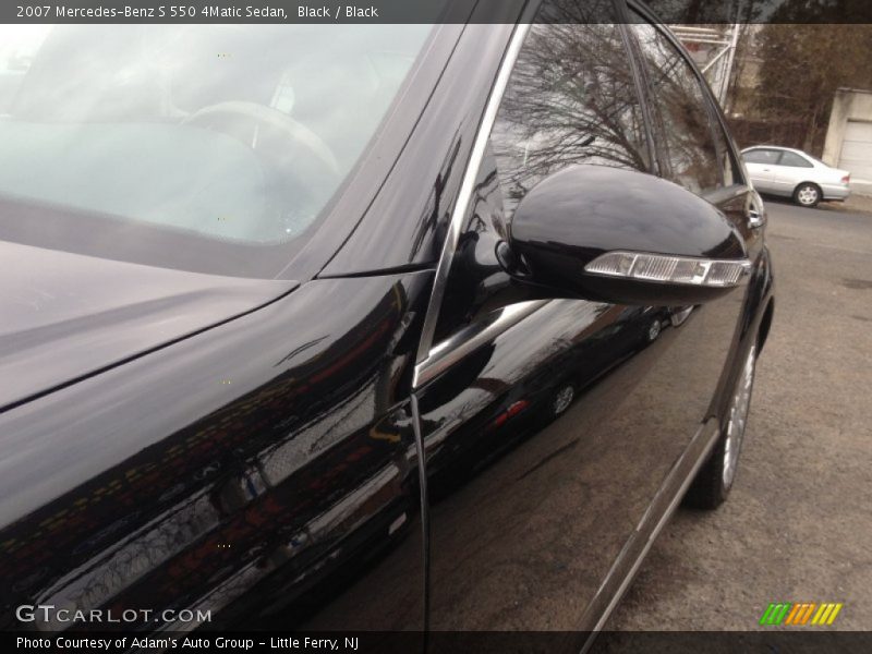 Black / Black 2007 Mercedes-Benz S 550 4Matic Sedan