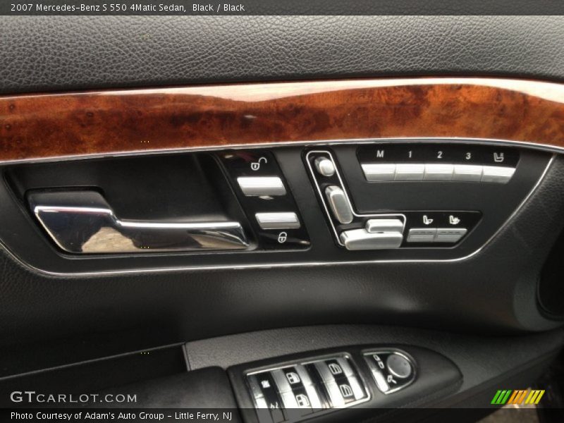 Black / Black 2007 Mercedes-Benz S 550 4Matic Sedan