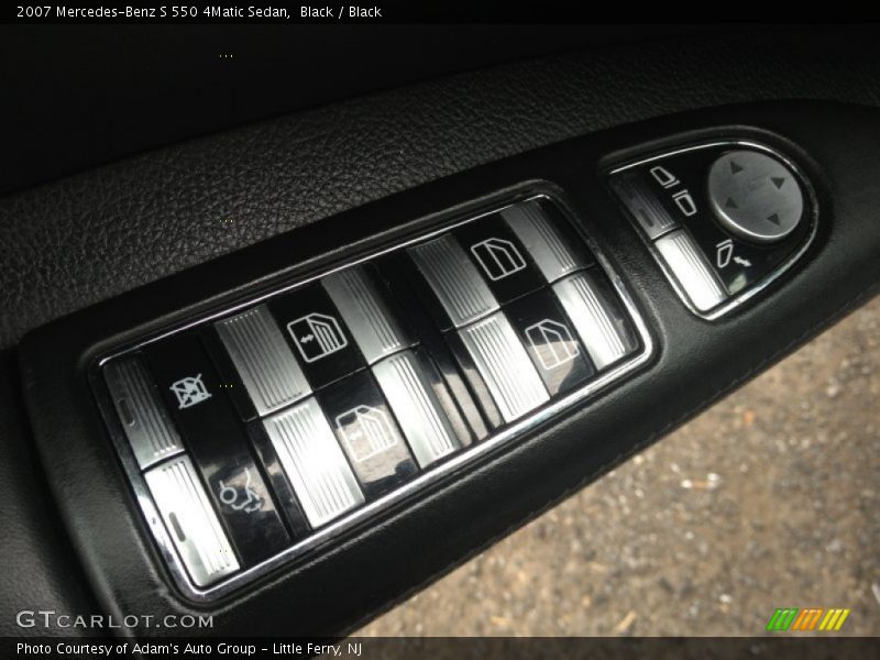 Black / Black 2007 Mercedes-Benz S 550 4Matic Sedan