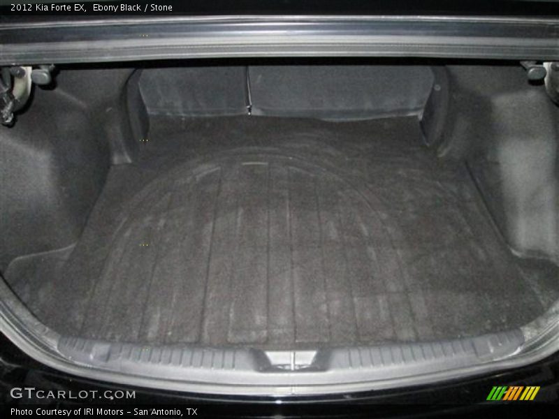 Ebony Black / Stone 2012 Kia Forte EX
