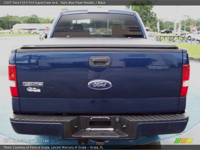 Dark Blue Pearl Metallic / Black 2007 Ford F150 FX4 SuperCrew 4x4