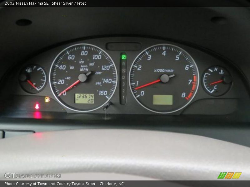  2003 Maxima SE SE Gauges