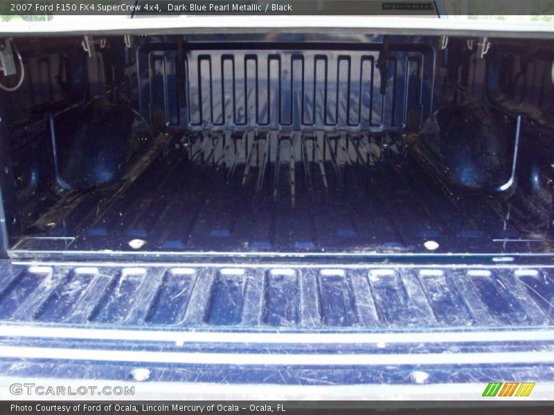 Dark Blue Pearl Metallic / Black 2007 Ford F150 FX4 SuperCrew 4x4