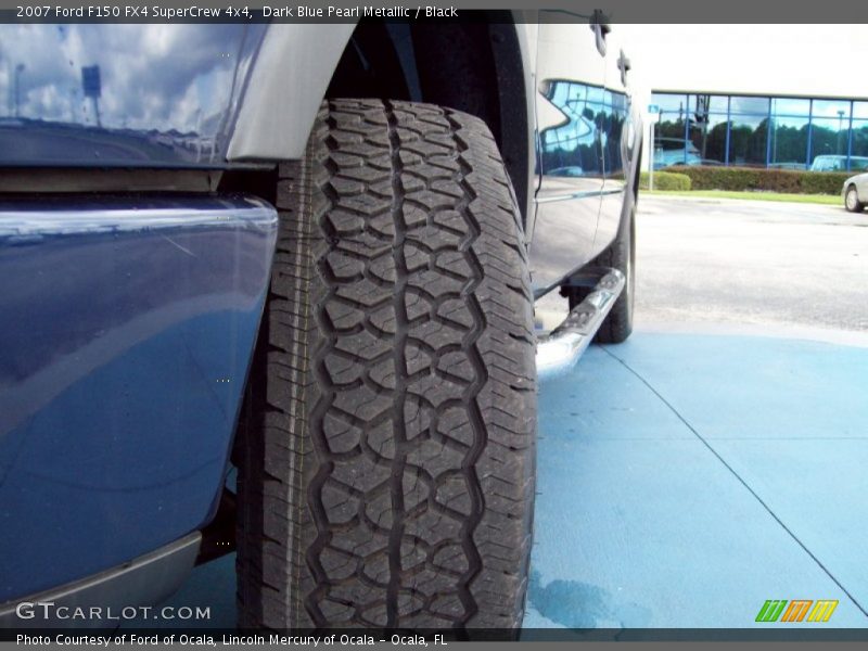 Dark Blue Pearl Metallic / Black 2007 Ford F150 FX4 SuperCrew 4x4