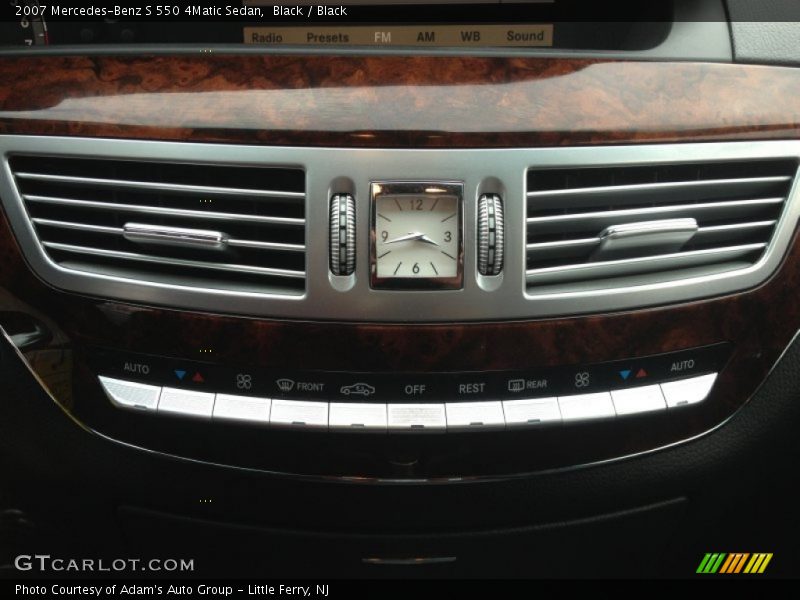 Black / Black 2007 Mercedes-Benz S 550 4Matic Sedan