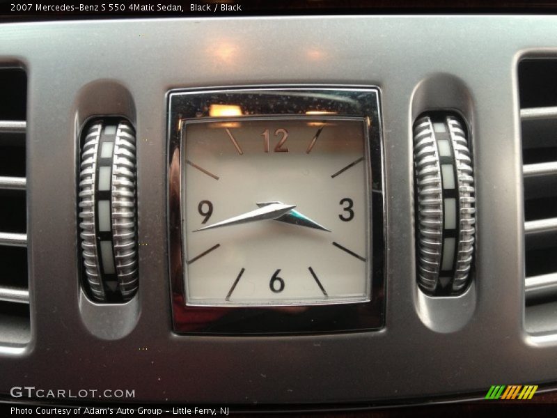 Black / Black 2007 Mercedes-Benz S 550 4Matic Sedan