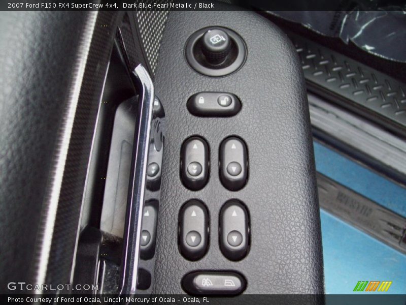 Dark Blue Pearl Metallic / Black 2007 Ford F150 FX4 SuperCrew 4x4