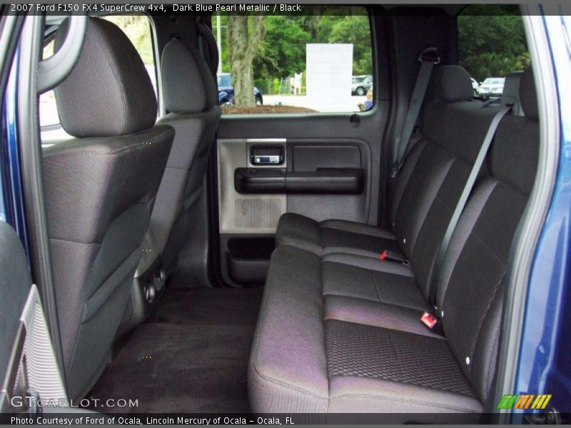 Dark Blue Pearl Metallic / Black 2007 Ford F150 FX4 SuperCrew 4x4