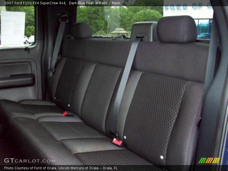 Dark Blue Pearl Metallic / Black 2007 Ford F150 FX4 SuperCrew 4x4